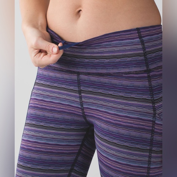 Lululemon Speed Tight IV Purple Full Length Athletic Sport Run Leggings Size 4 - Picture 6 of 11